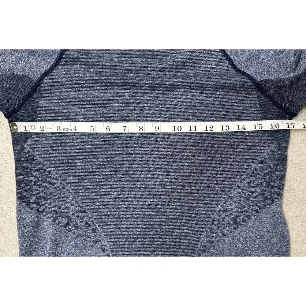 New Balance x J Crew Seamless Thumbhole Hoodie Navy - Size Medium